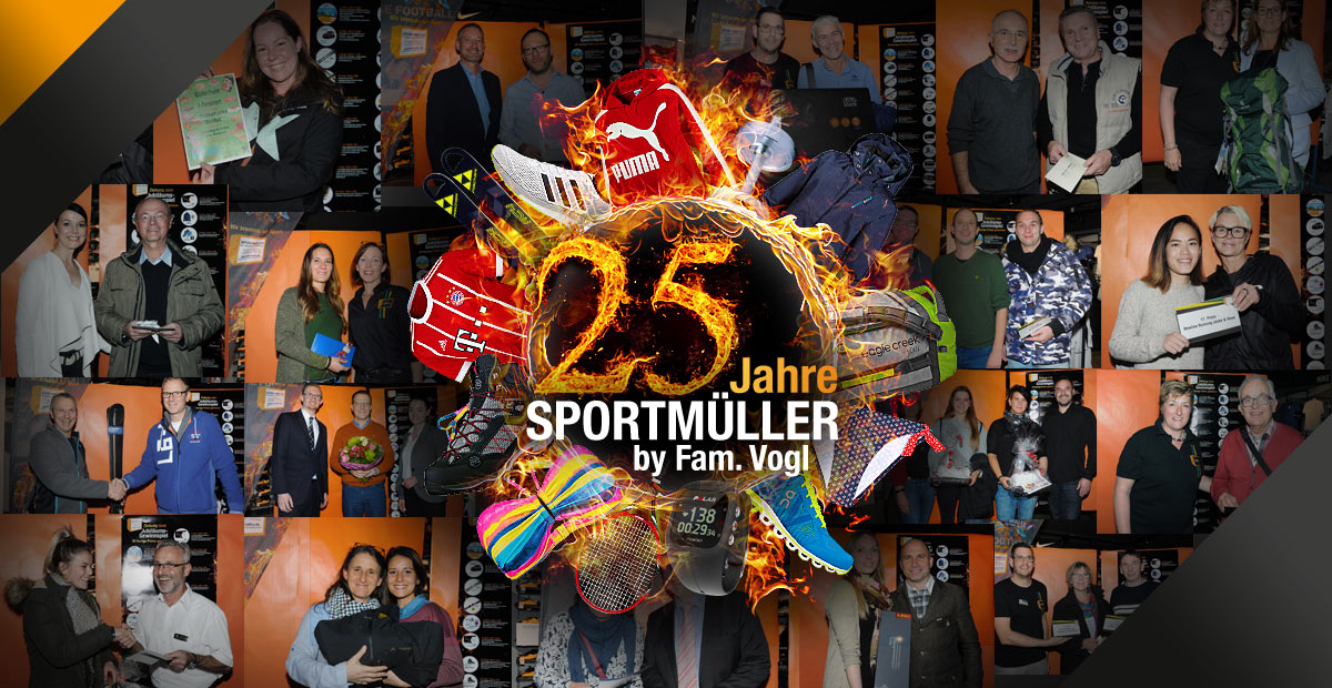 VIP Shoping bei SPORTMÜLLER zum 25jährigen Jubiläum