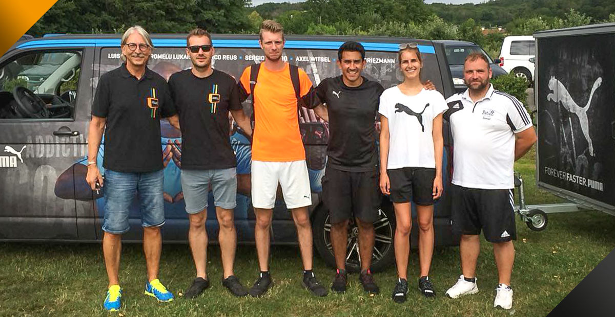 SPORTMÜLLER und PUMA unterstützen Jugendturnier des FC Wittlingen